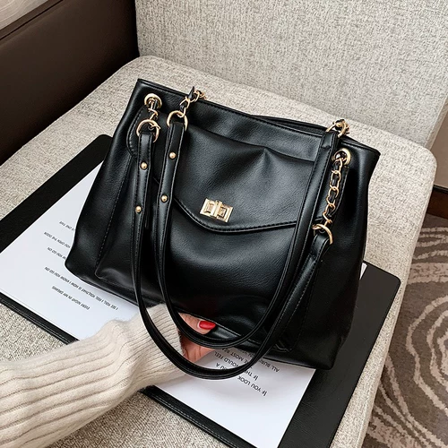 Модная универсальная вместительная и большая сумка через плечо, брендовая сумка на одно плечо, США