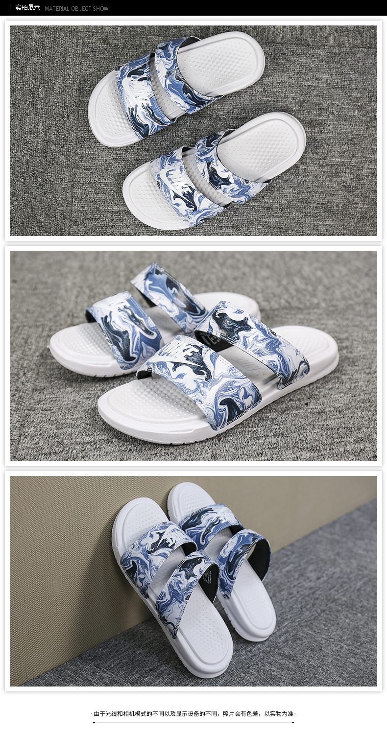 Nike Nike dép nam giày nữ mùa thu 2018 giày thể thao mùa thu 鸳鸯 giày đi biển mát mẻ Ninja 819717 giày dép bitis