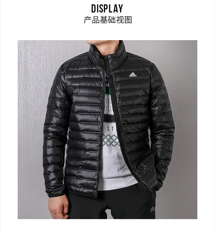 Adidas Adidas Men 2018 Winter New Sportswear Casual Light Down Jacket Áo ấm