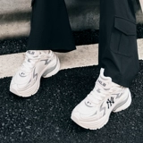 MLB Сетчатая дышащая белая обувь подходит для мужчин и женщин, летние туфли на платформе