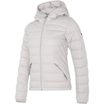 Anderma UA Lian Hat Light Thin Down Jacket Woman New Fitness Training Sportswear Casual Cotton Plume Jacket