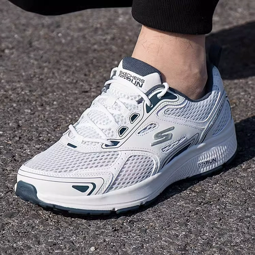 Skechers, летняя спортивная обувь, дышащие амортизирующие туфли для отдыха