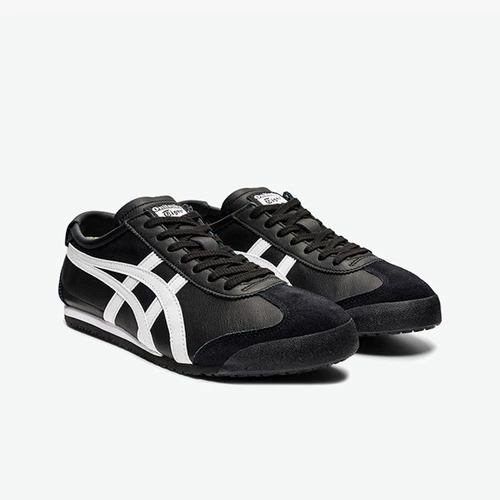 [Классика] Onitsuka Tiger Mexico 66 Мужчины и женщины черные виды спорта и повседневная обувь
