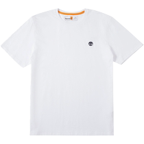 Ajouter un T-shirt extérieur Berlan mâle 2024 Été nouveau coton blanc pur demi-manches sport manches courtes respirable A6DKU