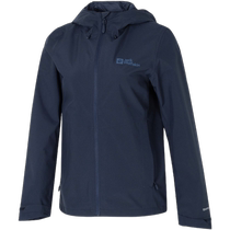 Wolf Claw Royal Blue Hooded Water-Repellent Jacket Womens 2024 New Sportswear Outdoor Casual Jacket 5033361