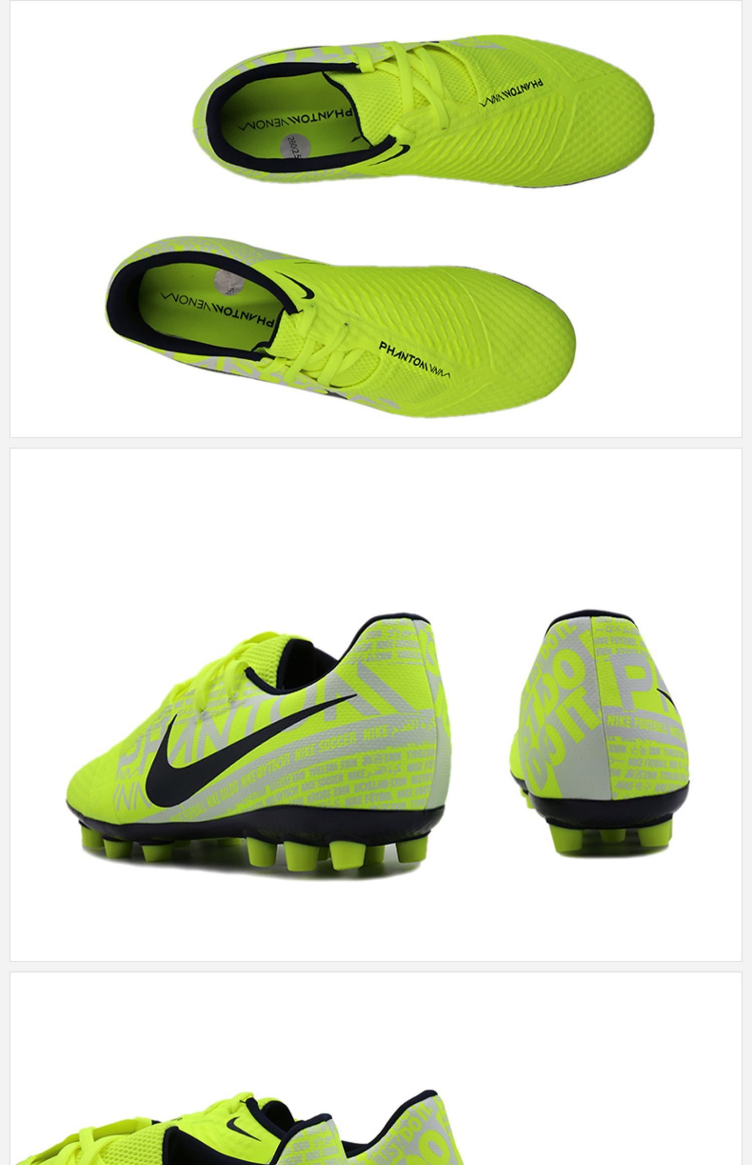 Giày Nike Nike nam 2019 hè mới PHANTOM dark series giày thể thao giày bóng đá CK0410 - Giày bóng đá giày thể thao bitis nam
