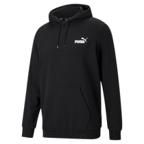 PUMA Puma sweatshirt mens 2024 autumn new mens hooded pullover top black loose sportswear