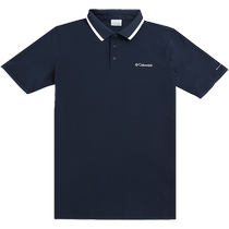 Colombia official Polo shirt short-sleeved mens summer new outdoor breathable sportswear running training T-shirt