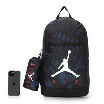 Nike Backpack Mens Bag Womens Bag 2024 Summer New Outdoor Sports Bag Travel Printed Backpack Student School Bag