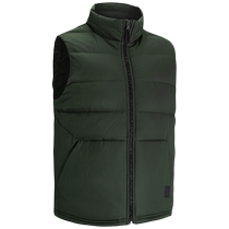 Under Armor UA Army Green Stand Collar Down Vest Jacket Mens Outdoor Warm Cotton Feather Vest Sportswear Jacket