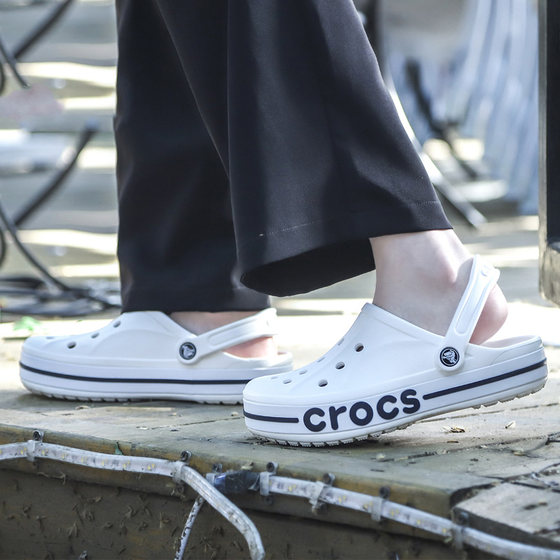 crocs 악어 공식 플래그십 스토어 악어 남성 신발 여성 신발 운동화 슬리퍼 샌들 야외 해변 신발