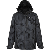 Wolf Claw Official Outdoor Jacket Mens 2024 Spring New Windproof Jacket Down Three-in-One Sports Jacket