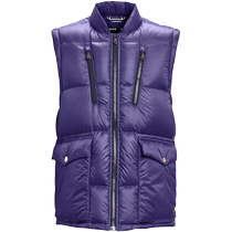 Under Armor official mens jacket 2024 autumn new sportswear outdoor warm stand-up collar down vest