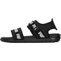 PUMA womens shoes summer new retro black standard sports sandals outdoor casual beach shoes 384128