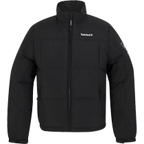 Timberland stand collar down jacket mens outdoor warm sportswear black windproof cotton feather jacket A5VED