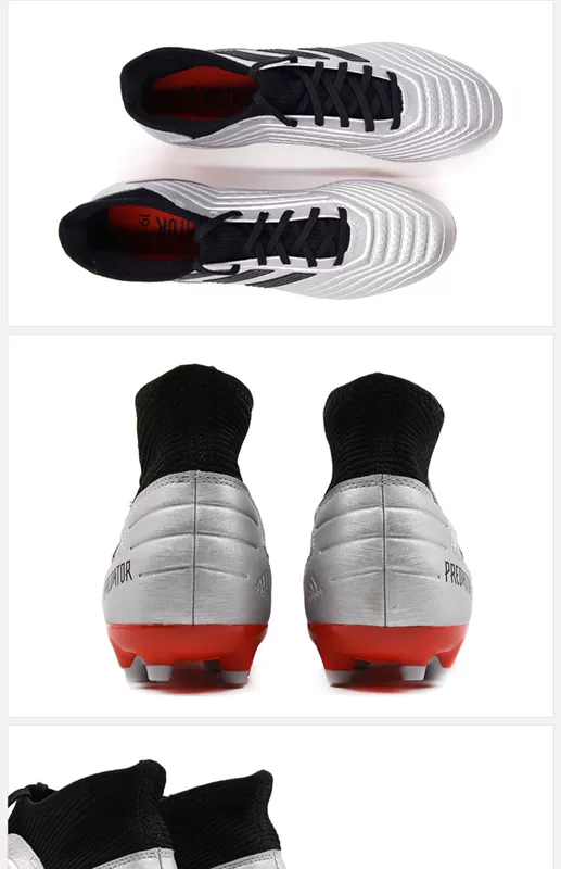 Giày nam Adidas Adidas 19 mùa hè giày thể thao mới NEMEZIZ 18.3 AG giày mũi nhọn - Giày bóng đá