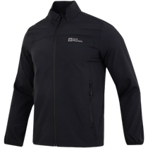 Wolf Claw Stand Collar Woven Jacket Mens 2024 Spring New Outdoor Sportswear Casual Soft Shell Jacket 5324171