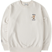MLB official crew neck sweatshirt for men and women couple Frowning Bear series sportswear loose long-sleeved pullover jacket
