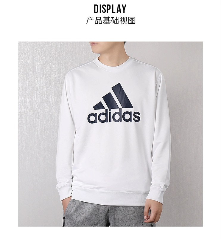 Áo len Adidas Adidas Áo len nam 2019 Xuân-Thu Mới Áo thể thao Áo len dệt kim giản dị - Thể thao lông cừu / jumper áo tay dài form rộng
