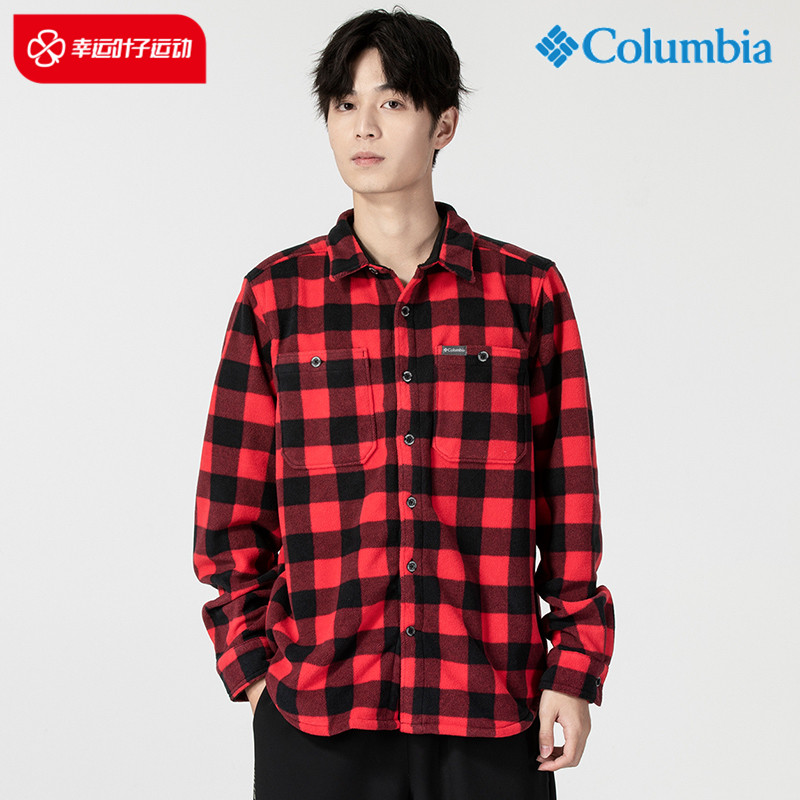 Columbia official website jacket male 2022 winter new sportswear outdoor casual warm fleece jacket AE0264
