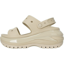 Crocs classic light wheel sandals thick-soled womens shoes summer new outdoor wading sports shoes beach shoes