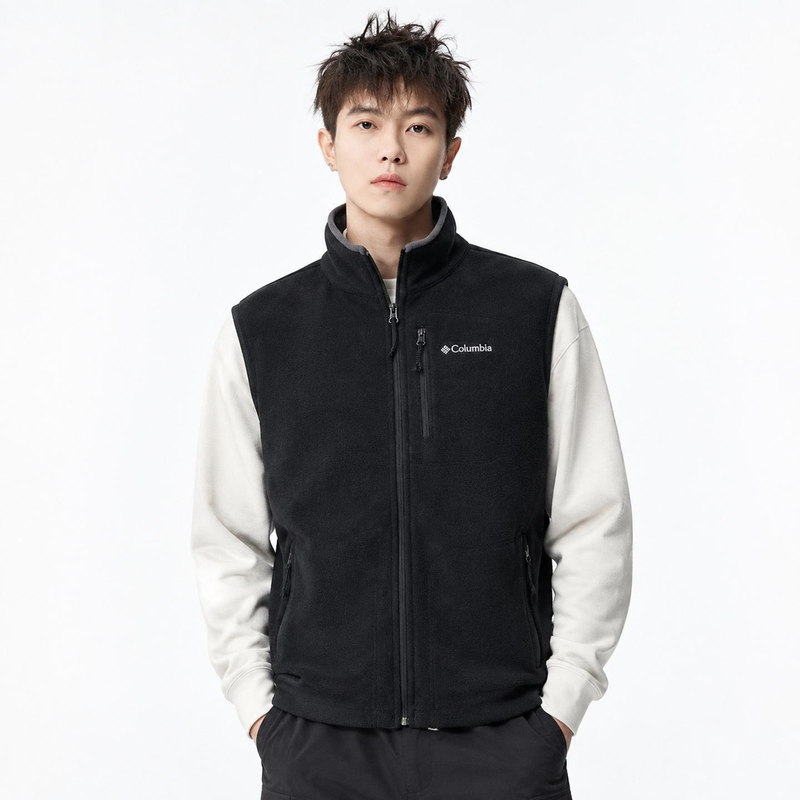 Colombian Fleece Vest Men's Outdoor Casual Warm Sports Vest