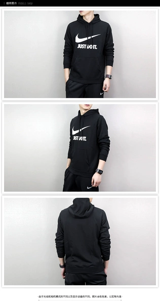 Nike Nike nam 2018 mùa xuân mới thể thao giản dị Knit Hoodie áo