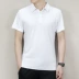 Adidas Adidas nam 2018 mùa thu mới áo sơ mi POLO thể thao ngắn tay áo thun nửa tay giản dị CE1442 Áo polo thể thao