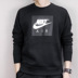 Nike nam 2018 mùa xuân mới thể thao mới thường mặc áo len cổ tròn đan áo thun 886051-010 áo khoác sweater nữ Thể thao lông cừu / jumper