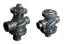 Water treatment equipment two three-way diaphragm valve V-TYPE three-way diaphragm valve backwash diaphragm valve