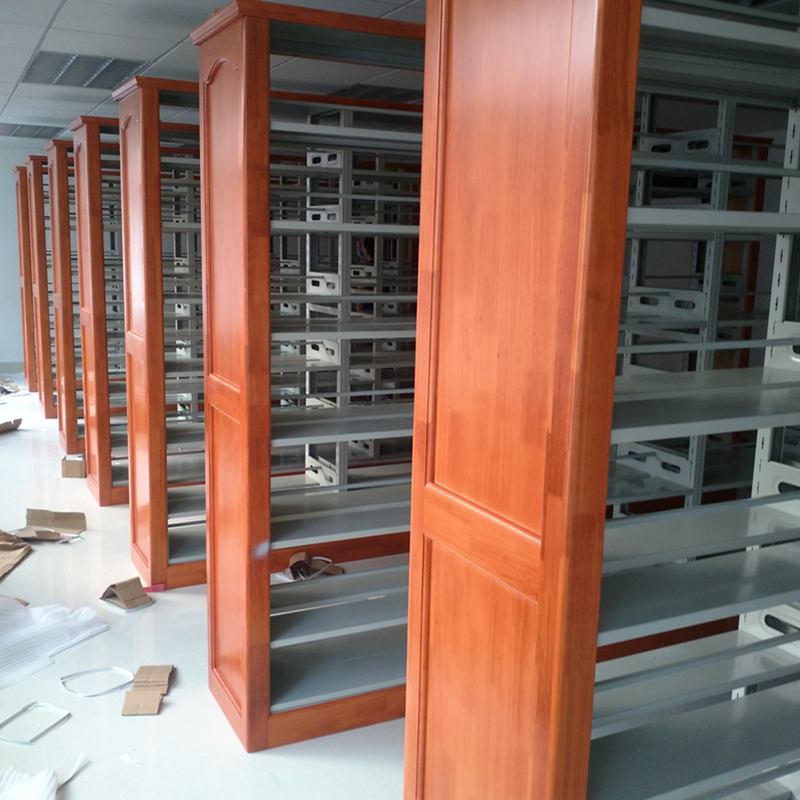 Manufacturer Direct Steel Wood Oak Wood Library School Information Room Bookshelves Community Bookshelves Community Bookshelves for a decade