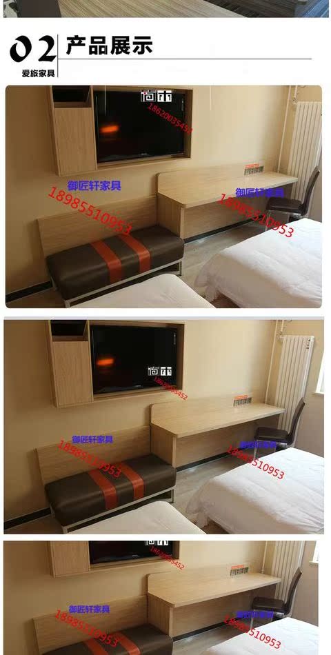 Khách sạn nội thất khách sạn giường đầy đủ bộ nhanh chóng kinh doanh chuỗi thời trang kinh tế căn hộ tấm khách sạn tùy chỉnh - Nội thất khách sạn tủ quần áo cánh lùa