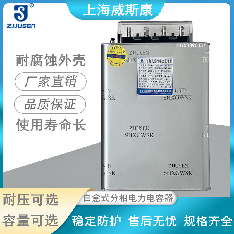 Wisconsin Shanghai BSMJ0 28-15 20 25 30-3YN Self-healing Specific Parallel Power Capacitor