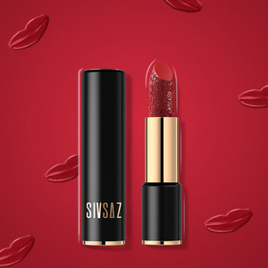 【思尚】哑光雕花持久口红*2支