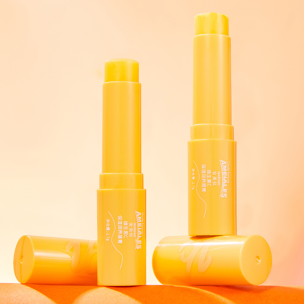 安美拉润唇膏女保湿滋润补水防干裂秋冬淡化唇纹学生正品小支便携