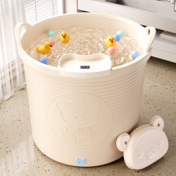 Kids Bath Bucket Bath Bucket Large 0-12 Years Old Baby Bath Bucket Baby Bathtub For Home Sitting Round