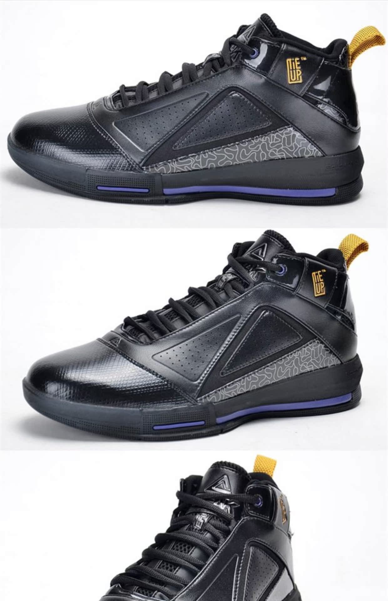 Giày bóng rổ đỉnh cao giày nam chính hãng 2018 mùa thu đông cao mang giày chống sốc giày boot sneakers e24151a giày thể thao đen