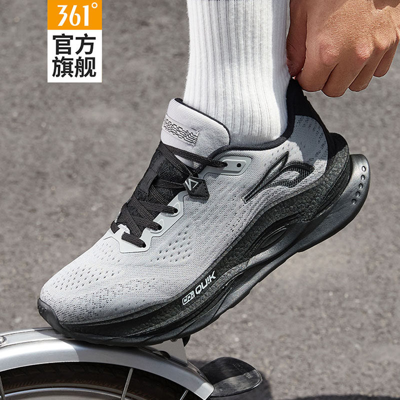 361赤焰5跑步鞋男鞋2025秋季新款网面休闲运动鞋男士耐磨防滑跑鞋