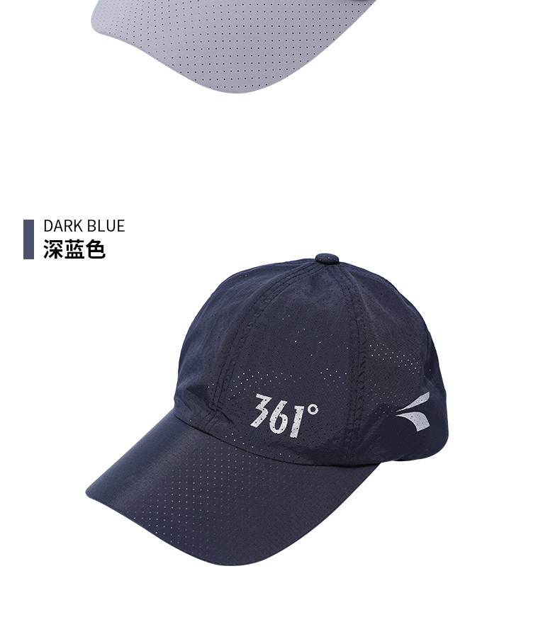 кепка для бадминтона 361帽子男士夏季薄款速干棒球帽防晒遮阳帽春秋百搭休闲鸭舌帽女