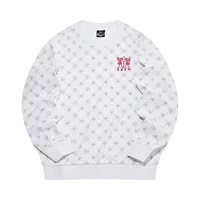 01-Белое перо (толстовка-пуловер)