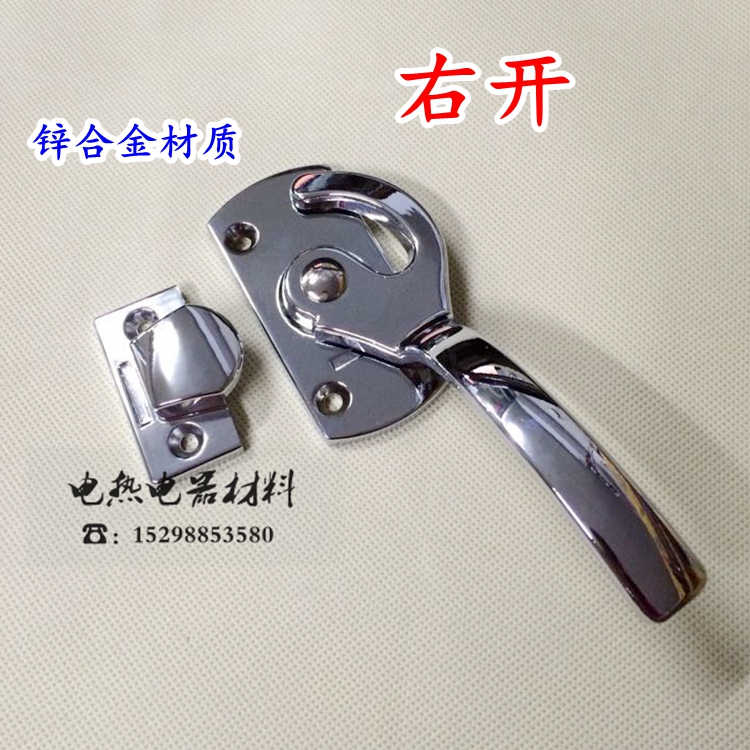 OVEN DOOR LOCK DISTRIBUTION CABINET ELECTRIC CASE DOOR HANDLE CASE PLANE DOOR HANDLE FLAT DOOR HANDLE OVEN ACCESSORIES