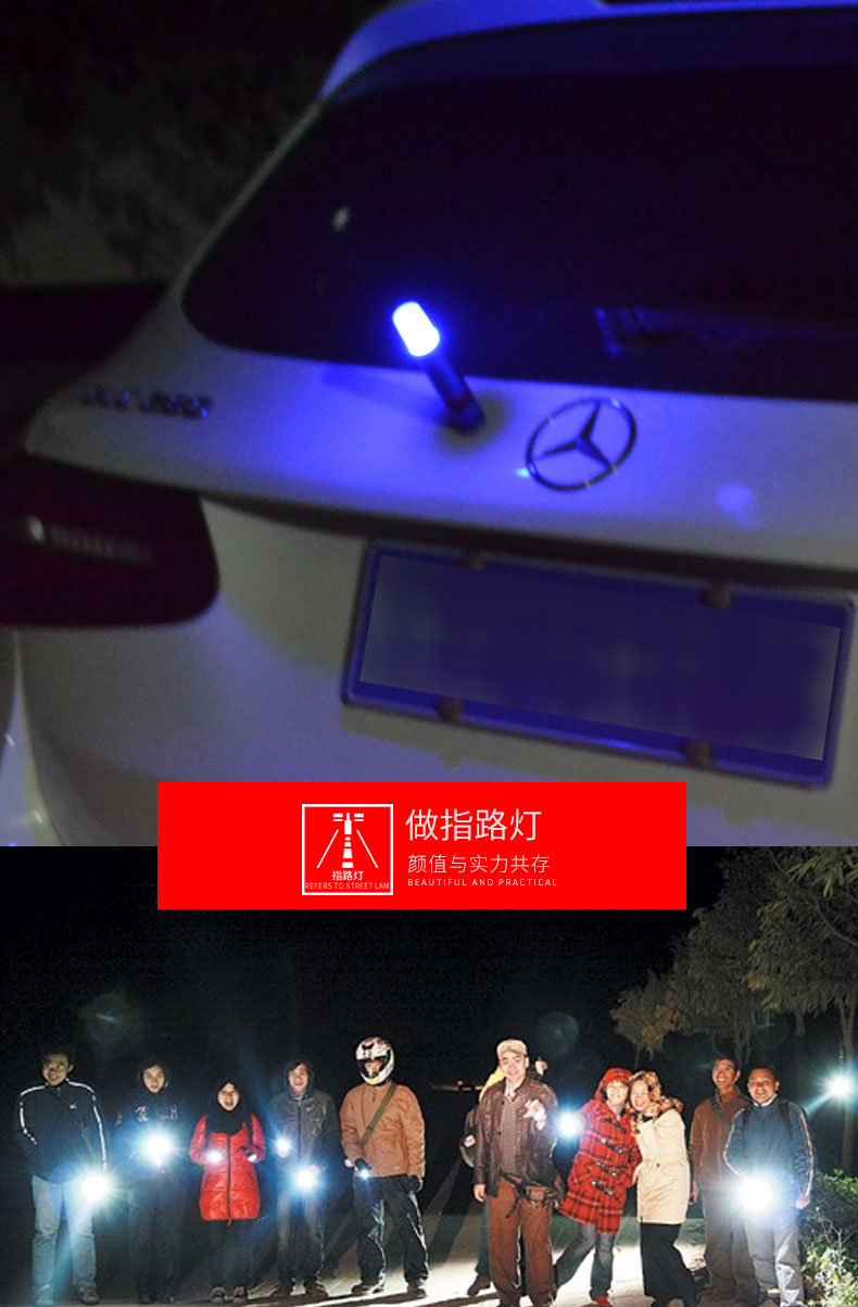 Đèn led ngoài trời phổ biến ngoài trời đèn pin đội đầu siêu sáng 100w
