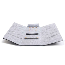 Stud book earrings storage book Korean creative jewelry box Princess portable hanging ear jewelry storage box display book