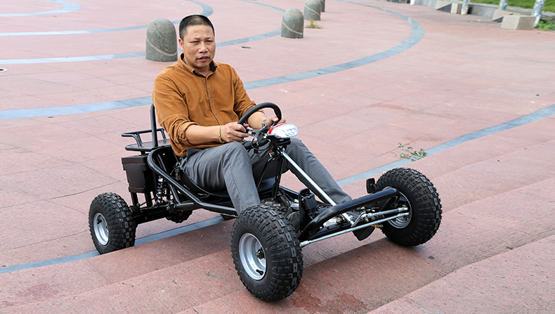 Dành cho người lớn sang trọng lớn đôi hai chỗ ngồi kart off-road ATV bốn bánh xe máy núi xăng xe máy