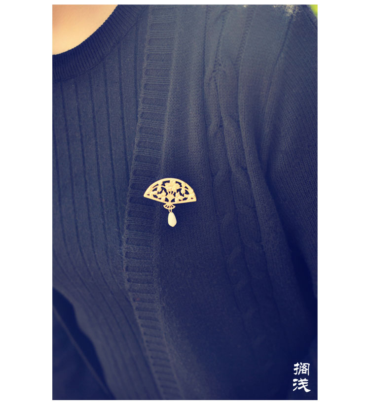 Broche en Alliage argent plaqué or - Ref 1171693 Image 12