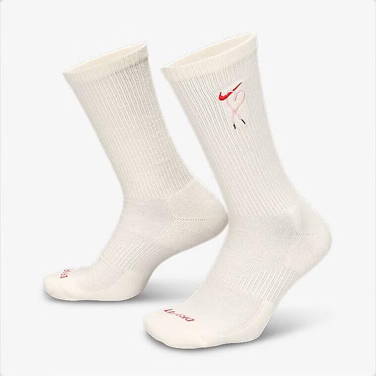 Nike Nike Men's and Women's Socks U Nk Ed Pl Csh Crw Vday 1P 144 Hj9381-133-663