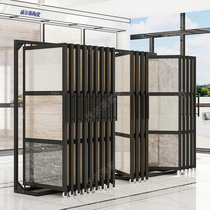 Double - sided tile floor 800 brick wood floor ceramic display frame over the book - style exhibition cabinet 600 brick