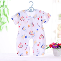 Хлопковый шелк с короткими рукавами, синяя свинья