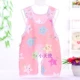 Quần áo trẻ em mùa hè 0-3-6 tháng romper một mảnh nam và nữ vải cotton lụa không tay mỏng mùa hè - Áo liền quần