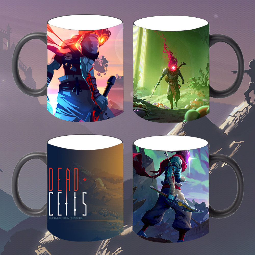 Death Cell Rebirth Cell Game Custom Perimeter Heating Discoloration Ceramic Mark Cup Coffee Cup Water Cup Subtidal